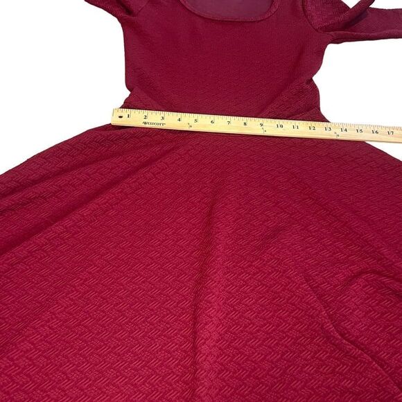 LuLaRoe Burgundy Simply Comfortable Dress with Full Skirt. Sz S. Great Condition - Picture 11 of 11